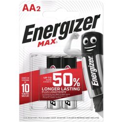 Energizer Max AA ceruza tartós elem 2 db-os