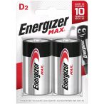 Energizer Max D, LR20 góliát tartós elem 2 db-os