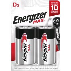 Energizer Max D, LR20 góliát tartós elem 2 db-os