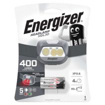 Energizer LED Fejlámpa HDL30, 400 lm, IPX4, 3xAAA