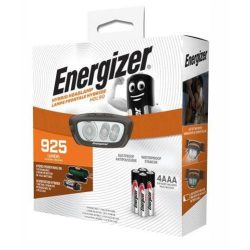 Energizer LED Fejlámpa Hybrid HDL90, 925 lm, IP67, 4xAAA