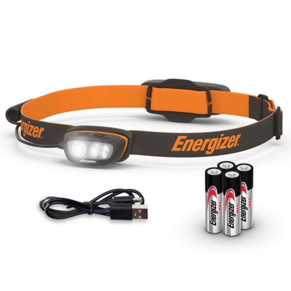 Energizer LED Fejlámpa Hybrid HDL90, 925 lm, IP67, 4xAAA