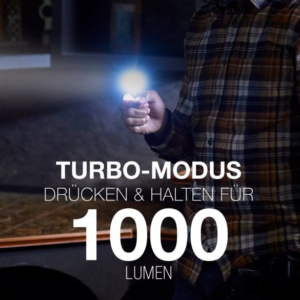Energizer LED Fejlámpa Hybrid High Lumen, 1000 lm, IPX4, 2xCR123