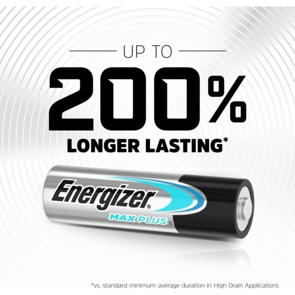 Energizer Max Plus AA alkáli ceruza elem 8 db-os (LR6)