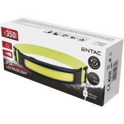 ENTAC tölthető LED fejlámpa szenzoros 350 lumen 5W-os