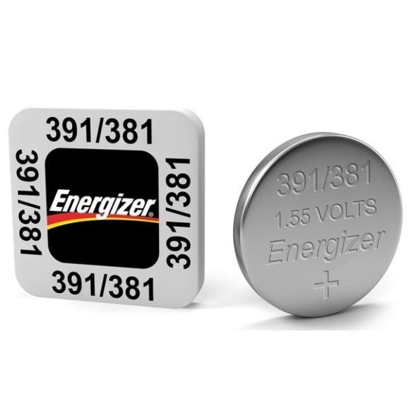 Energizer 391/381, SR1120SW Ezüst Oxid óraelem 1 db-os