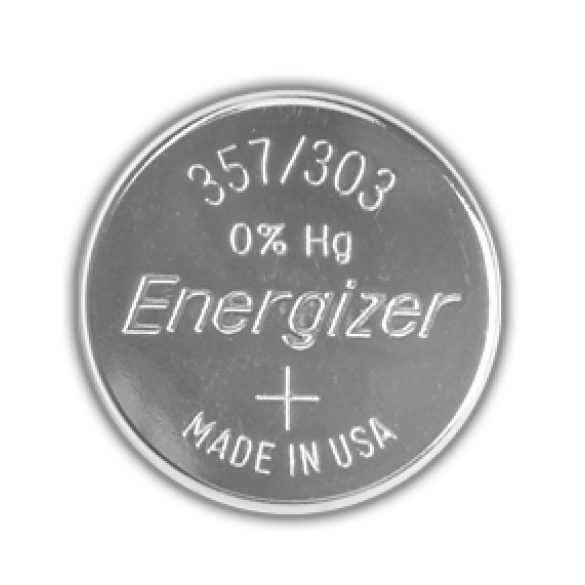 Energizer 357/303, SR44W, Ezüst Oxid óraelem 1 db-os