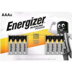 Energizer Alkaline Power AAA mikró tartós elem 8 db-os