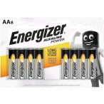 Energizer Alkaline Power AA tartós ceruza elem 8 db-os