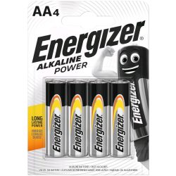 Energizer Alkaline Power AA tartós ceruza elem 4 db-os
