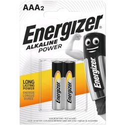 Energizer Alkaline Power AAA tartós mikró elem 2 db-os