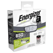   Energizer LED Fejlámpa Pro Series Hybrid 650 lm, 7 üzemmód, IP67, 4xAAA