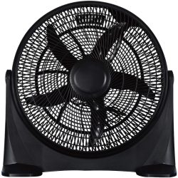   Entac Hordozható Padló Ventilátor 90W, 42 cm lapátátmérő, 3 sebességfokozat, 90° dönthető fejjel