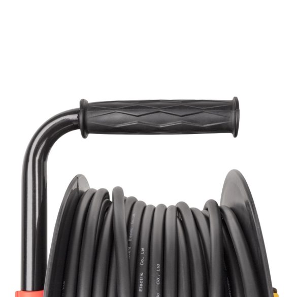 Entac Kábeldobos Hosszabbító 25m, 4 aljzat, 16A, 3680W, IP44, 3G1.5 mm² vezetékkel