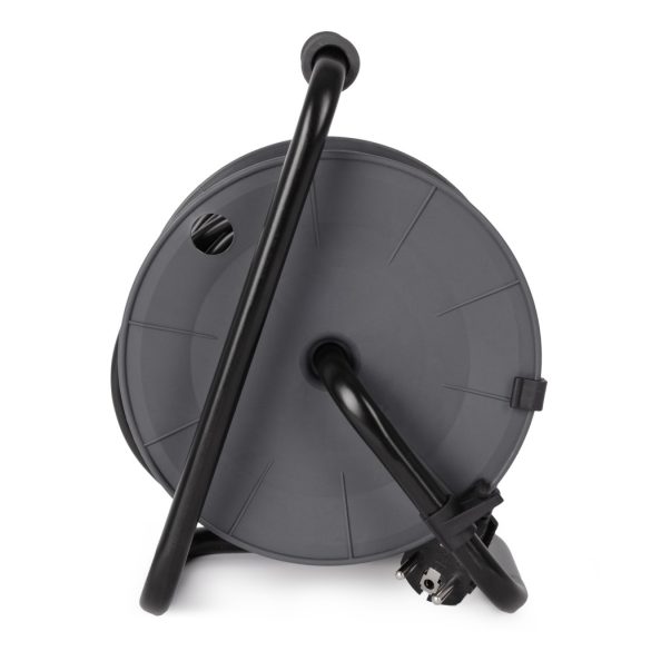 Entac Kábeldobos Hosszabbító 10m, 4 aljzat, 10A, 2300W, IP20, 3G1.0 mm² vezetékkel