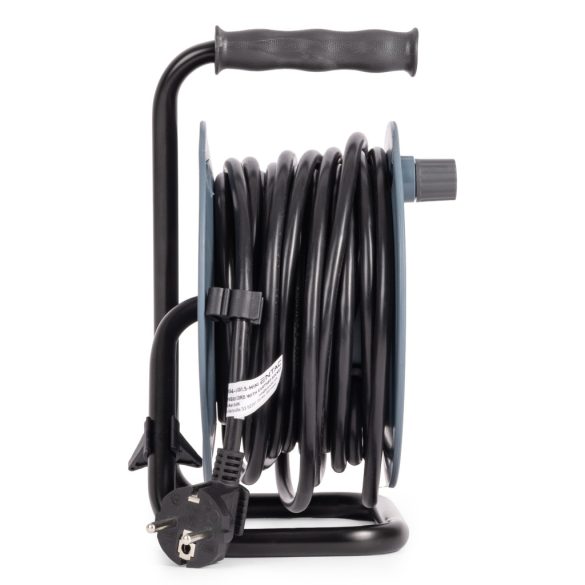 Entac Kábeldobos Hosszabbító 4 aljzat, 10m, 3000W, MINI, IP20, 3G1.5 mm² vezetékkel