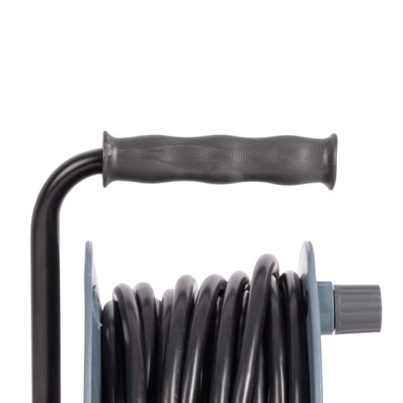 Entac Kábeldobos Hosszabbító 4 aljzat, 10m, 3000W, MINI, IP20, 3G1.5 mm² vezetékkel