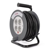   Entac Kábeldobos Hosszabbító 20m, 4 aljzat, 10A, 2300W, IP20, 3G1.0 mm² vezetékkel