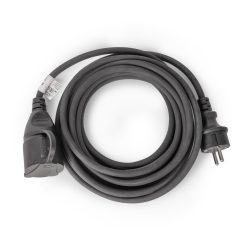   Entac Lengő Hosszabbító 10m, 1 aljzat, 16A, 3680W, IP44, 3G1.5 mm² vezetékkel, fekete