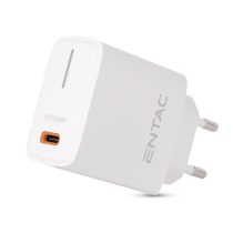 Entac 20W hálózati gyorstöltő 1xUSB-C PD fehér