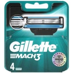 Gillette Mach 3 borotva penge 4 darabos