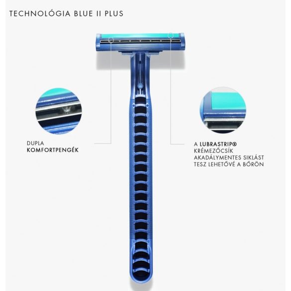 Gillette Blue 2 Plus két pengés borotva 24 darabos leveles