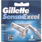Gillette Sensor Excel borotva penge 5 darabos