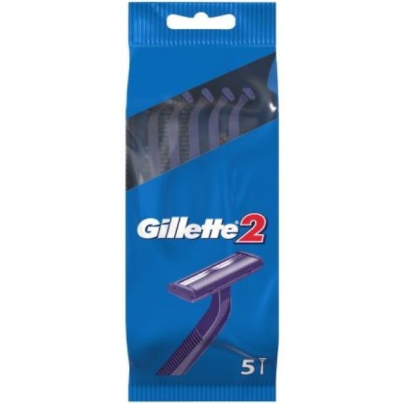 Gillette 2 eldobható borotva 5 darados