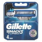 Gillette Mach 3 Turbo borotva penge 4 darabos