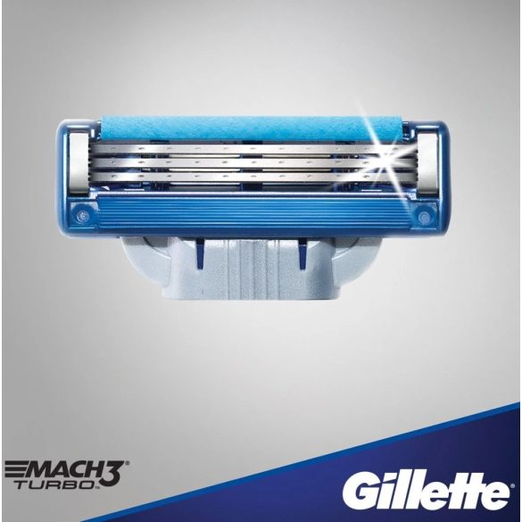 Gillette Mach 3 Turbo borotva penge 4 darabos