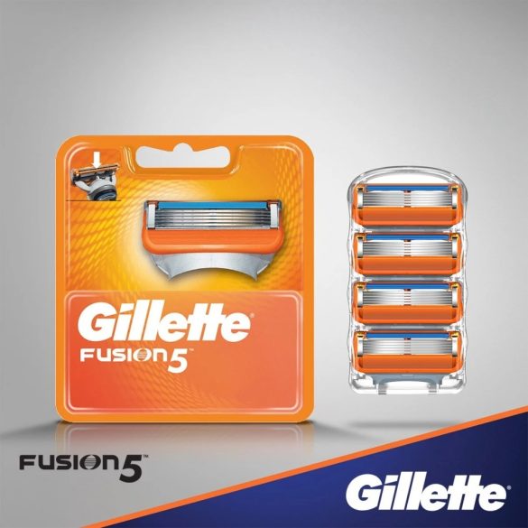 Gillette Fusion 5 borotva penge 4 darabos