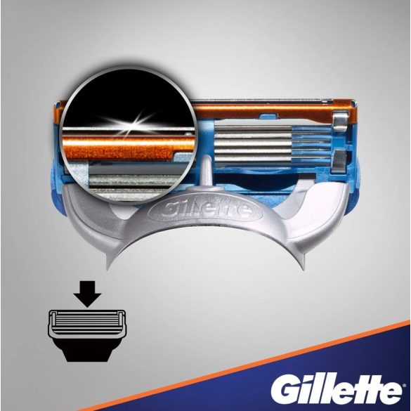 Gillette Fusion 5 borotva penge 4 darabos