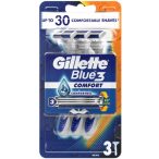 Gillette Blue 3 Comfort három pengés borotva 3 darabos 