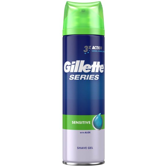 Gillette Series Sensitive borotvagél 200ml