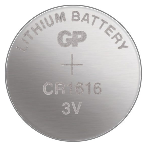 GP CR1616 3V lithium gombelem 5 db-os