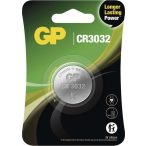 GP CR3032 3V lithium gombelem 1 db-os