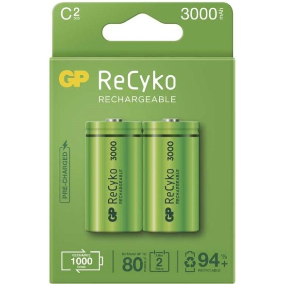 GP ReCyko C baby HR14 akkumulátor 3000mAh NiMH 2 db-os