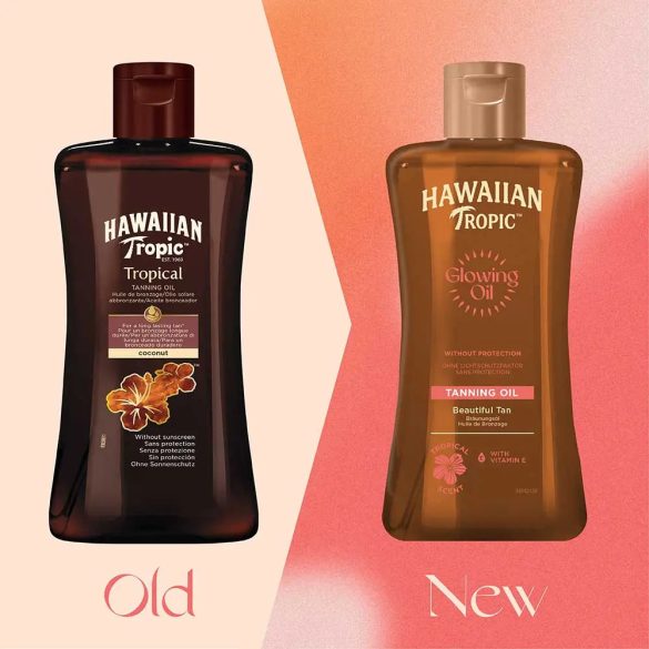 Hawaiian Tropic Tropical barnító napolaj 200 ml (fényvédő hatás nélkül)