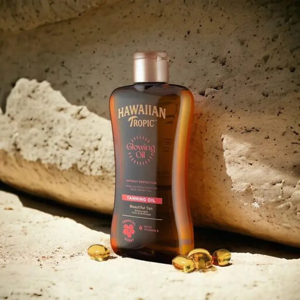 Hawaiian Tropic Tropical barnító napolaj 200 ml (fényvédő hatás nélkül)