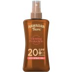   Hawaiian Tropic Glowing Protection bőrvédő napolaj pumpás SPF 20 faktoros 200 ml