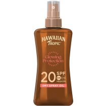   Hawaiian Tropic Glowing Protection bőrvédő napolaj pumpás SPF 20 faktoros 200 ml