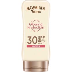   Hawaiian Tropic Glowing Protection bőrvédő naptej SPF 30 faktoros 180 ml