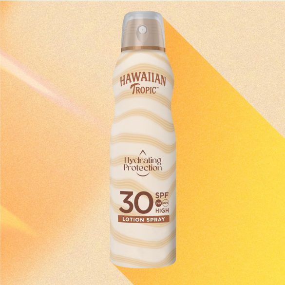 Hawaiian Tropic Hydrating Protection hidratáló bőrvédő naptej spray SPF 30 faktoros 177 ml