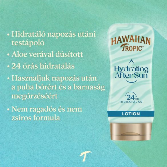 Hawaiian Tropic Hydration After Sun napozás utáni hidratáló testápoló 180 ml