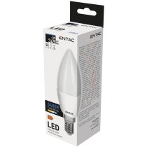 ENTAC LED gyertya izzó E14 4W 6400K hideg fehér 345 lumen