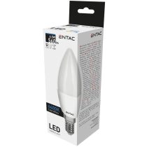   ENTAC LED gyertya izzó E14 6,5W 6400K hideg fehér 560 lumen