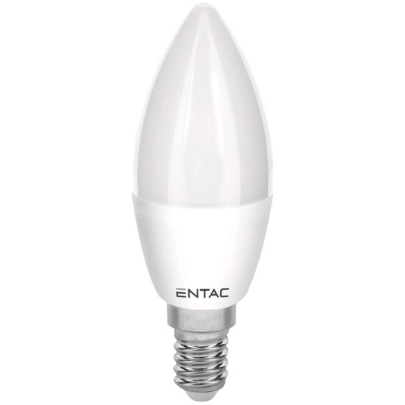 ENTAC LED gyertya izzó E14 6,5W 4000K természetes fehér 560 lumen