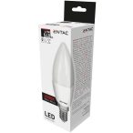   ENTAC LED gyertya izzó E14 6,5W 3000K meleg fehér 540 lumen