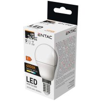   ENTAC LED kis gömb izzó E14 4W 4000K természetes fehér 345 lumen
