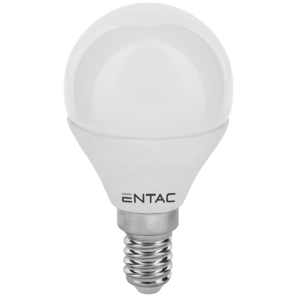 ENTAC LED kis gömb izzó E14 4W 4000K természetes fehér 345 lumen